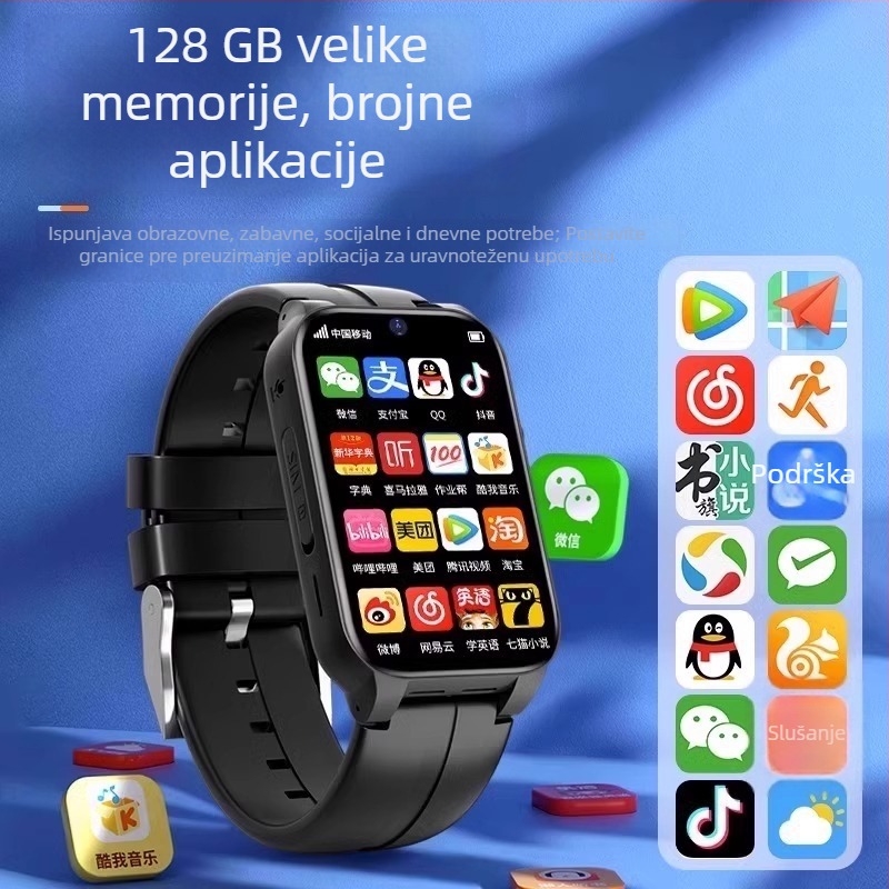 Pametni sat za djecu: 4G, vodootporan, SIM utor, kamera, dodirni zaslon