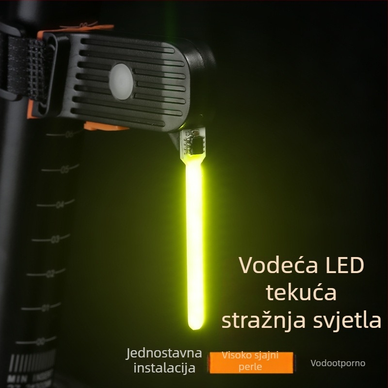 Noćna stražnja LED svjetiljka za bicikl – sigurnosni indikator, visoka svjetlost za MTB, prilagodljivo