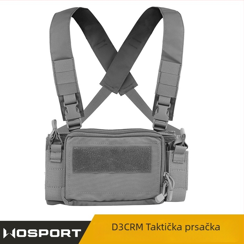 Taktička vest za streljaštvo | Matni najlon, unisex, odrasli, sve sezone