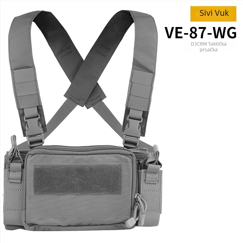 Taktička vest za streljaštvo | Matni najlon, unisex, odrasli, sve sezone