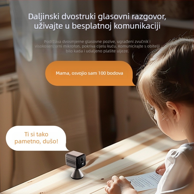 4G/WiFi IP kamera s noćnim vidom za vanjsku upotrebu, 0.001 lux minimalno osvjetljenje, -5 do 50°C, napajanje 5V, unutarnja/vanjska upotreba