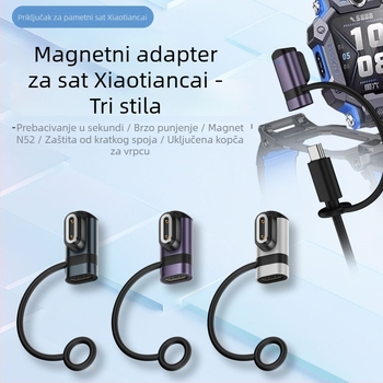 Magnetski Type-C adapter za sat Little Genius Z9 na Z7A s privjeskom