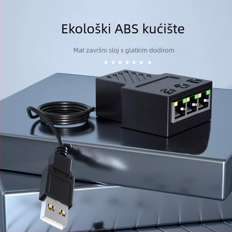 Dijeljak mrežnog kabela 1–3, Gigabit Ethernet adapter, podržava upravljanje napajanjem, daljinsko buđenje nije podržano