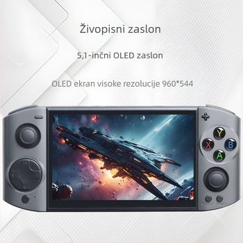 Retro prijenosna gaming konzola — RPG, HD izlaz, bežična veza, MP4 player, bez operativnog sustava