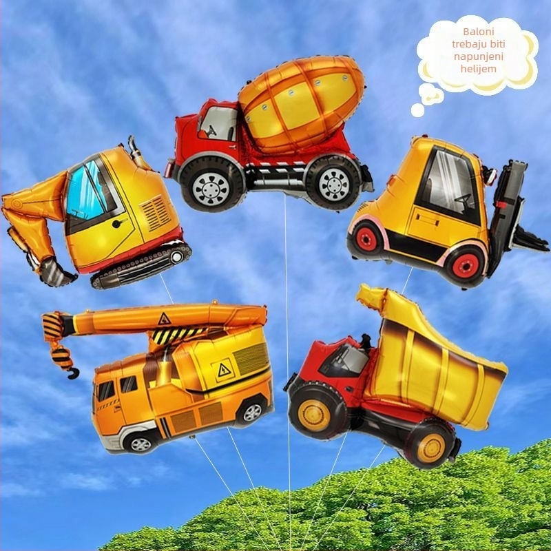 Balon s oblikom crtane životinje, papirni materijal, tip balona: padanje Zemlje, bez ispisa logotipa, pogodan za kućnu i komercijalnu uporabu