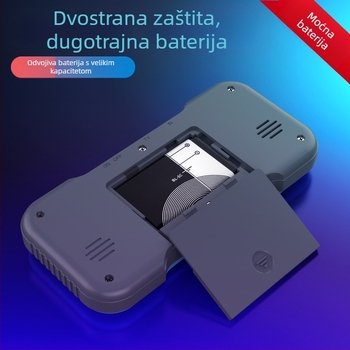 Prijenosna retro gaming konzola, 500 u 1, za dva igrača, 8-bitni OS, USB AV izlaz, MP4 player