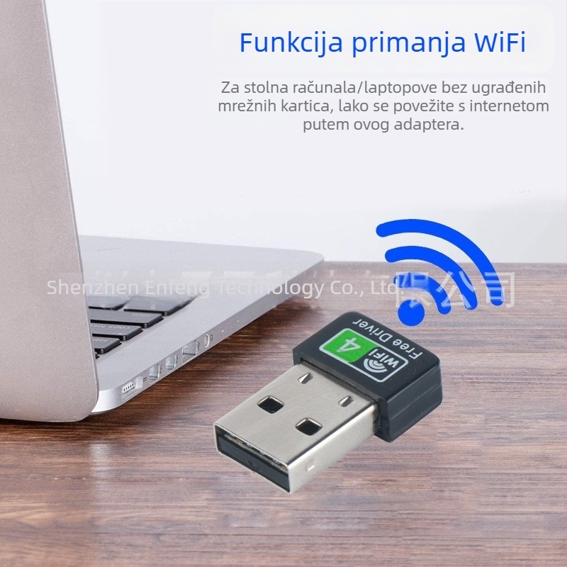 EF-LV-UW06 USB bežični mrežni adapter - bez drivera, 2.4 GHz, 150 Mbps, IEEE 802.11b/g/n