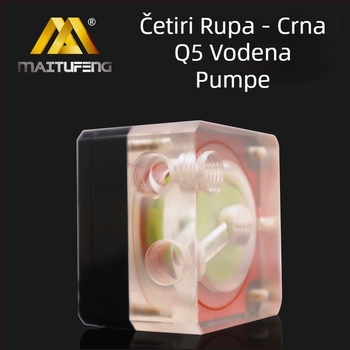 CPU hladnjak s MTB-Q5 vodnom pumpom, akril, kompatibilan s kućištem