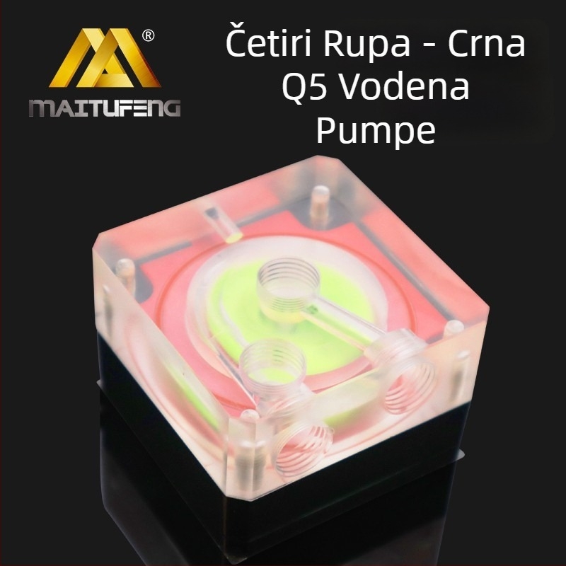 CPU hladnjak s MTB-Q5 vodnom pumpom, akril, kompatibilan s kućištem
