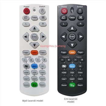 Optoma projektor EC310X, EC320W, EP7681, H112E, H182X s daljinskim upravljačem