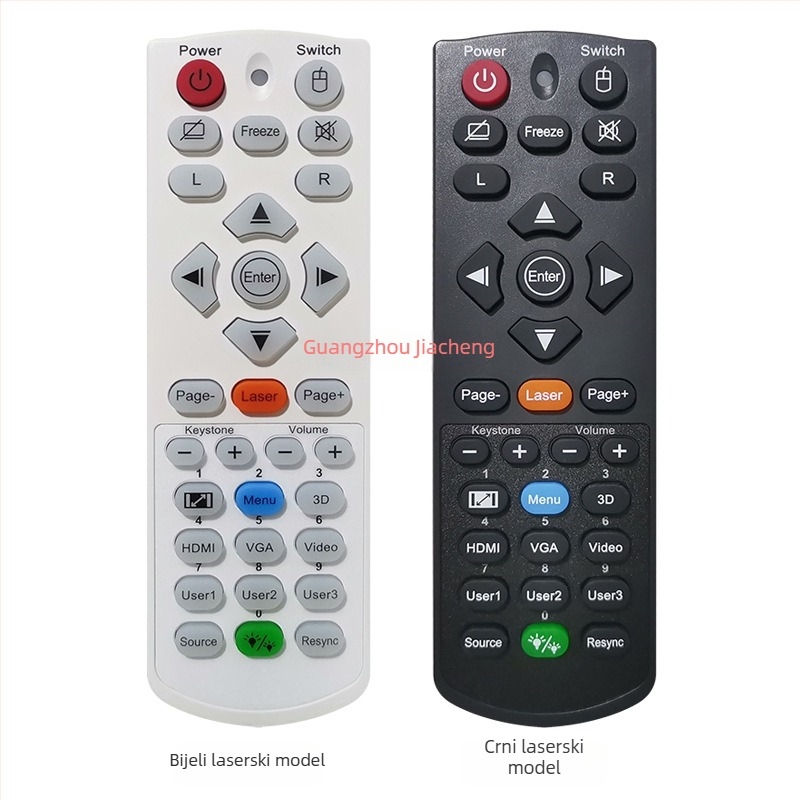 Optoma projektor EC310X, EC320W, EP7681, H112E, H182X s daljinskim upravljačem