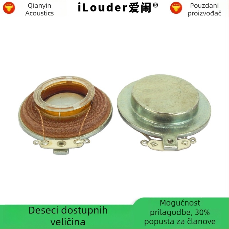 Ilouder loves Ko-rezonantni vibracijski pokretač za digitalne foto-okvire, unutarnji magnetski krug, dijafragma od ne-papira, jednosmjerna smjer