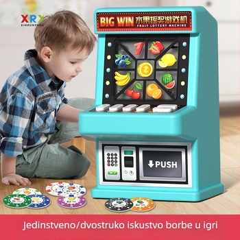 Nova dječja igračka – voćni lutrijski kotač, nostalgični retro mini okretni stroj