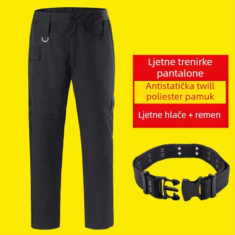 Pastor1908 Muške trening hlače s kamufljažnim uzorkom, pamuk-mješano platno, otporne na habanje, pogodne za ljeto, proljeće, jesen i zimu
