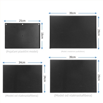 Metalan stalak za projektor s univerzalnom pločom, podni teleskopskim stativom s adapterom i spremište za projektor