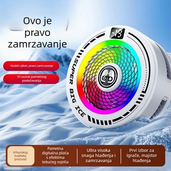 FS22 hladnjak za mobitel — 15W, Type-C, ABS+ aluminijska legura, 77,5 g