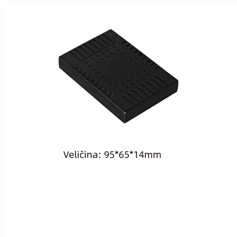  Vlaživač cigara – prenosni, plastični, jednostavan stil; uključuje vlažne listiće i spužvaste trake