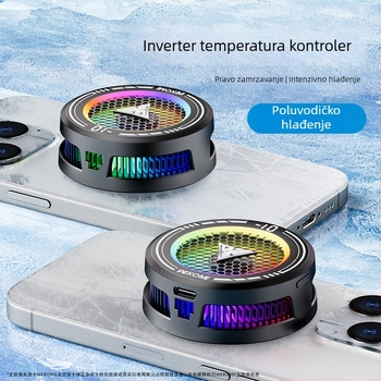 WEKOME AL19 Pro inteligentni hladnjak za hlađenje s AI kontrolom temperature za telefone i tablete, LED marquee prikaz