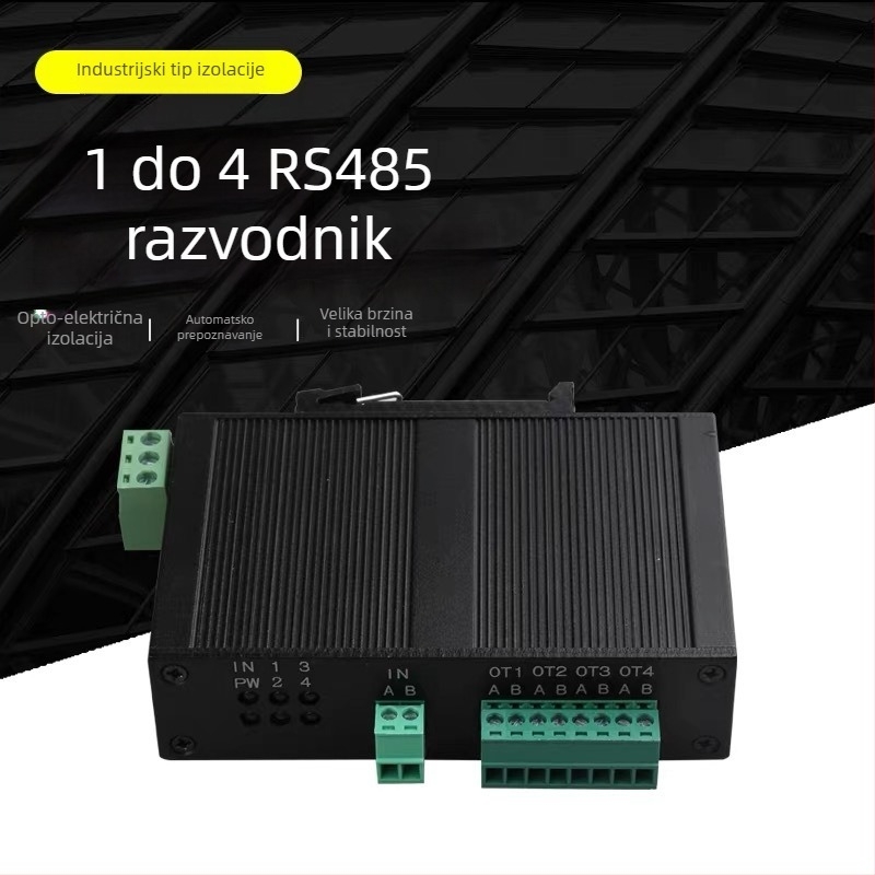 RS485 hub, industrijski izoliran, Lan haote TXI178