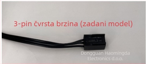 CPU hladnjak – bakreno-aluminijska legura, hidraulički ležajevi, 2500 rpm, 20 dB, kompatibilno s Intel LGA1700