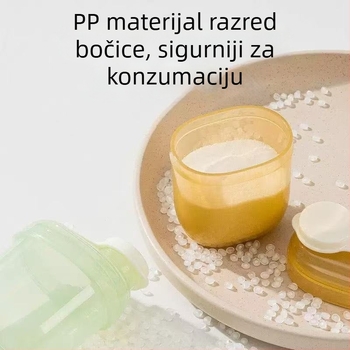 Dijin prijenosna podijeljena kutija mlijeka u prahu za jednu porciju, otporna na vlagu, za bebe 0–1 godina