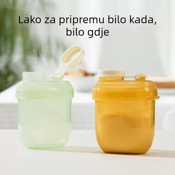 Dijin prijenosna podijeljena kutija mlijeka u prahu za jednu porciju, otporna na vlagu, za bebe 0–1 godina