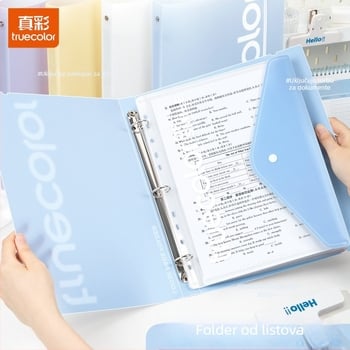 Dosje za dokumente (Binder) – Truecolor informacijski dosje, plastična konstrukcija, ispis logotipa nije moguć