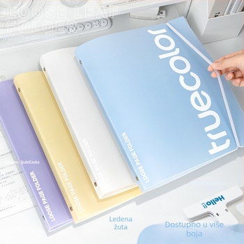 Dosje za dokumente (Binder) – Truecolor informacijski dosje, plastična konstrukcija, ispis logotipa nije moguć