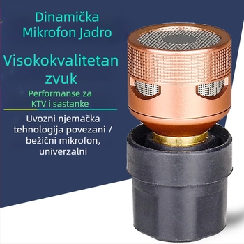 Audio dodaci - Whale sound Jy-41512 dinamična mikrofonska glava, protiv-feedback, visoka osjetljivost, šifra 125646165