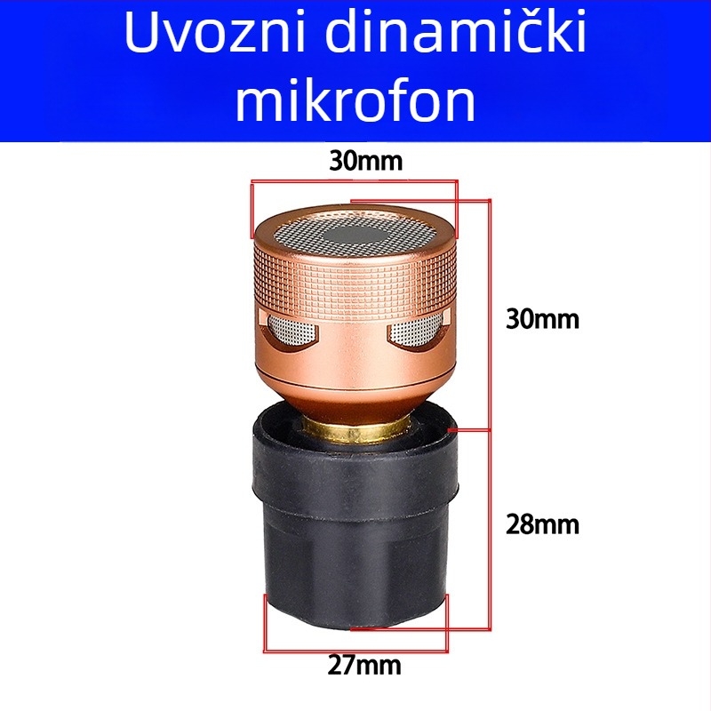Audio dodaci - Whale sound Jy-41512 dinamična mikrofonska glava, protiv-feedback, visoka osjetljivost, šifra 125646165