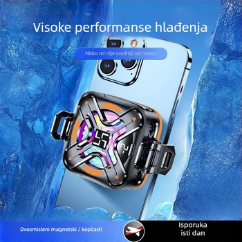 Magnetski klips za stražnju stranu mobilnog telefona s poluvodičkim hladnjakom, DY26, 10W, Type-C, 150g