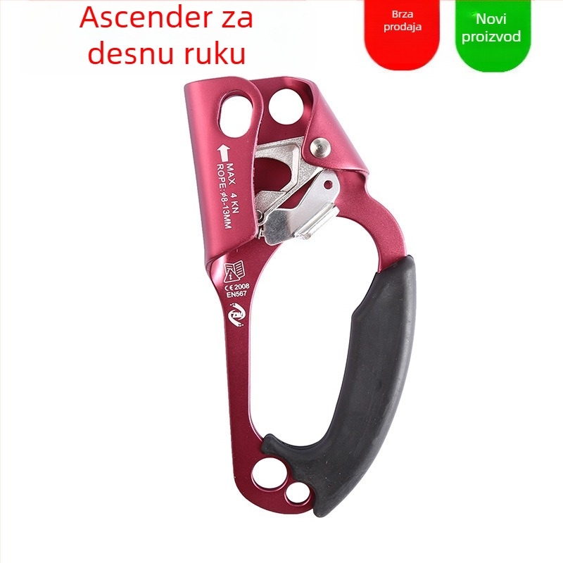 Yaochuang Ručni podizač za penjanje – ambidextran uređaj za vanjsko penjanje, planinarenje i penjanje po ledu