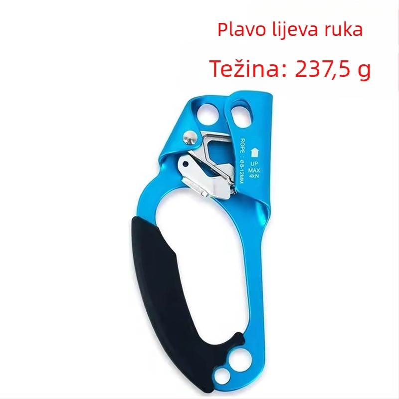 Yaochuang Ručni podizač za penjanje – ambidextran uređaj za vanjsko penjanje, planinarenje i penjanje po ledu