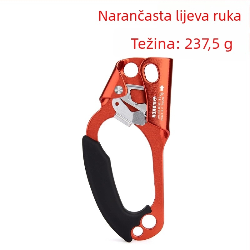 Yaochuang Ručni podizač za penjanje – ambidextran uređaj za vanjsko penjanje, planinarenje i penjanje po ledu