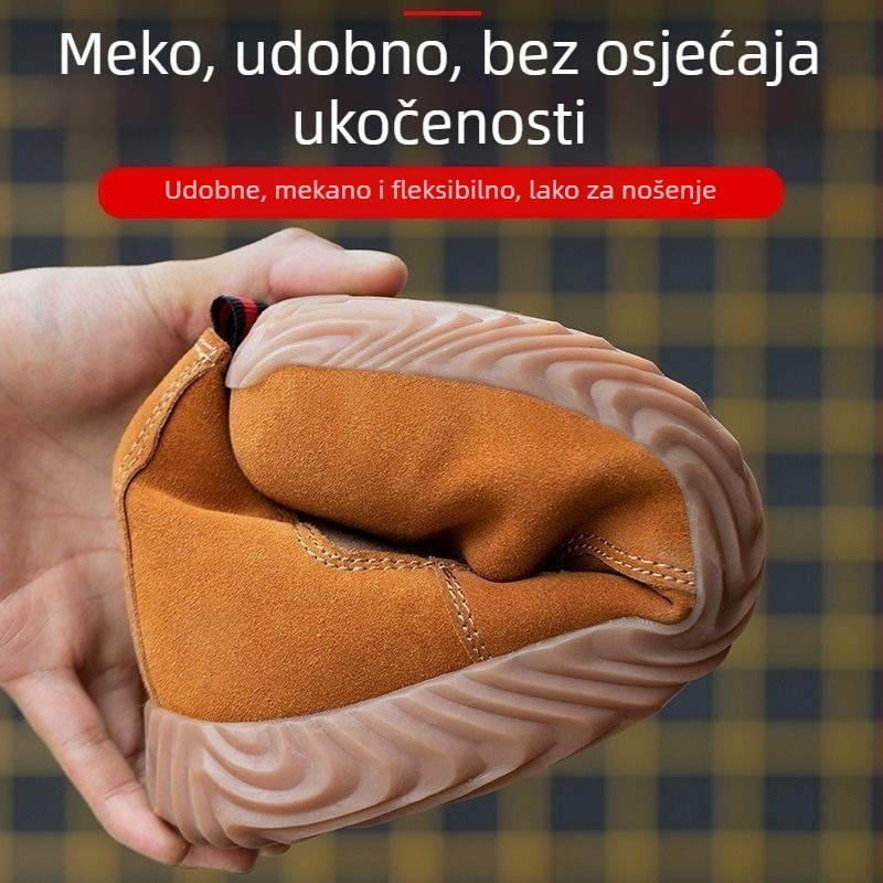 Zavarivačke sigurnosne cipele (s čeličnim prstom, otporne na udarce i probijanje, protuklizne, otporne na toplinu)