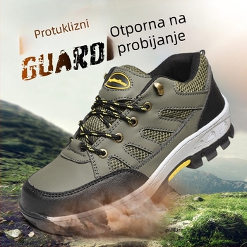 Radne cipele otporne na probijanje, model 8189, niski gornji dio, prozračni tekstilni materijal