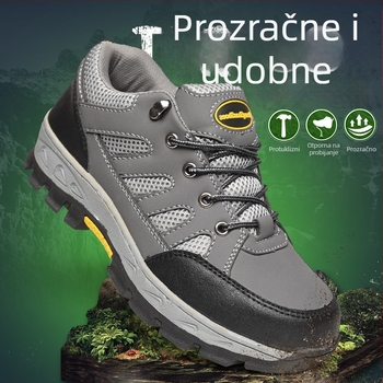 Radne cipele otporne na probijanje, model 8189, niski gornji dio, prozračni tekstilni materijal