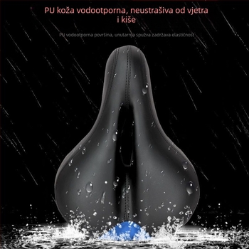 Sjedeće sjedalo za planinski bicikl s markom XW, model Spring-shock absorber ball, pjenasti jastučić
