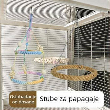 Papagaj pamucni konopac za penjanje — podrijetlo: Shandong; dob: odrasla; uvoz: Ne; vrsta: ptica