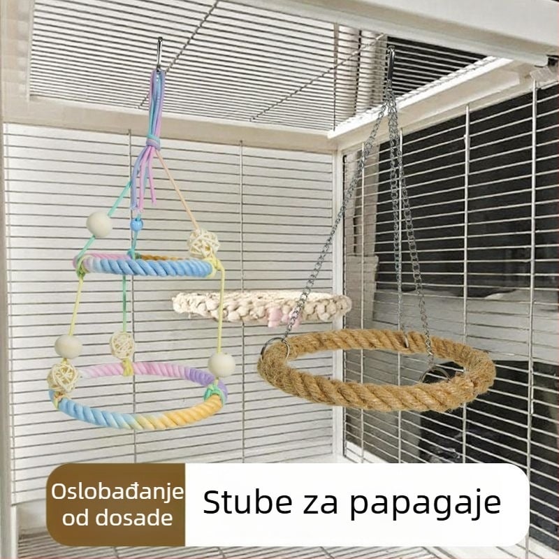 Papagaj pamucni konopac za penjanje — podrijetlo: Shandong; dob: odrasla; uvoz: Ne; vrsta: ptica