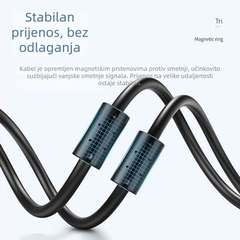 USB 2.0 produžni kabel, muško–ženski konektor, bakar bez oksidacije, duljina 0.5–30 m, kompatibilan s tipkovnicom, mišem i printerom