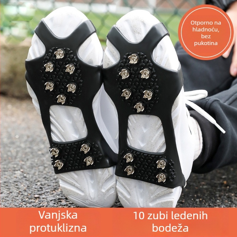 Blue Fall Fu čelični kramponi za obuće, s osam zubi, za zimu