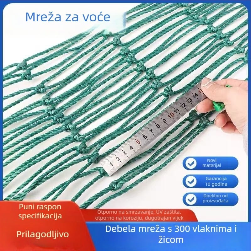 Plastična mreža za penjače biljke – tip: mreža za penjače; Značka: Yuduohuan; Pogodno za vrt, balkon, uzgoj; podržava lozu, dinje, grah i druge penjače
