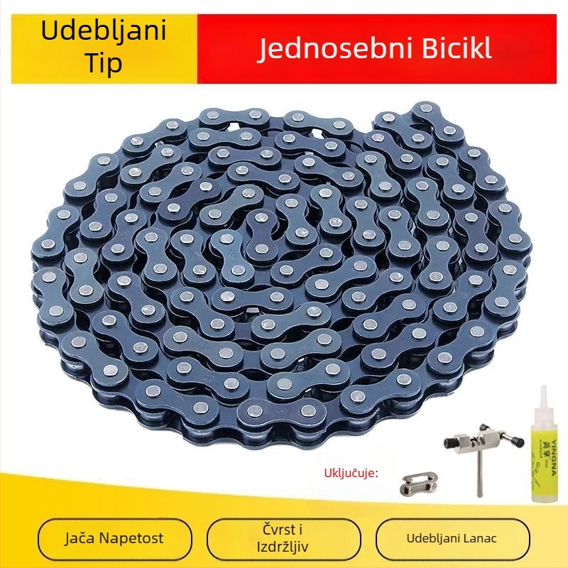 Dječji lanac za bicikl za planinske, sklopive i univerzalne potrebe — pogonski lanac