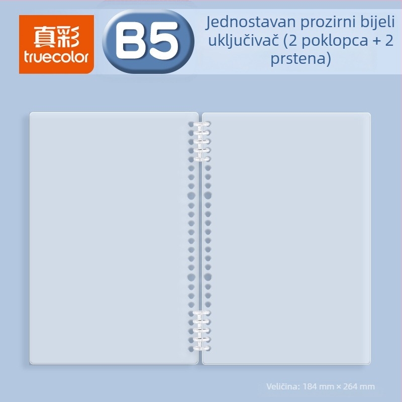 TrueColor binder, plastični materijal, metalna šuplja konstrukcija