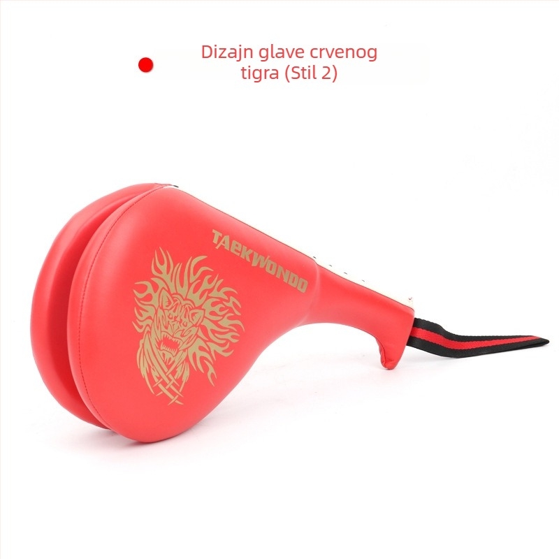 Taekwondo cilj udar — PU, oblik pilećeg stopala, težina 0,3–0,35 kg, trening s više ciljeva (stopalo, ruka, trup)