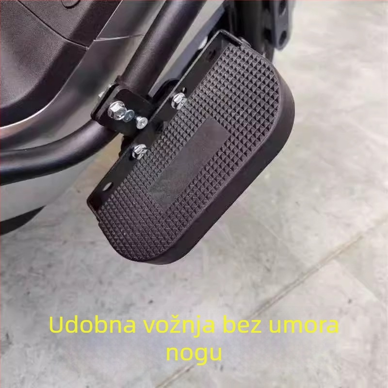 Prednje pedalo s gumom i pečenim premazom