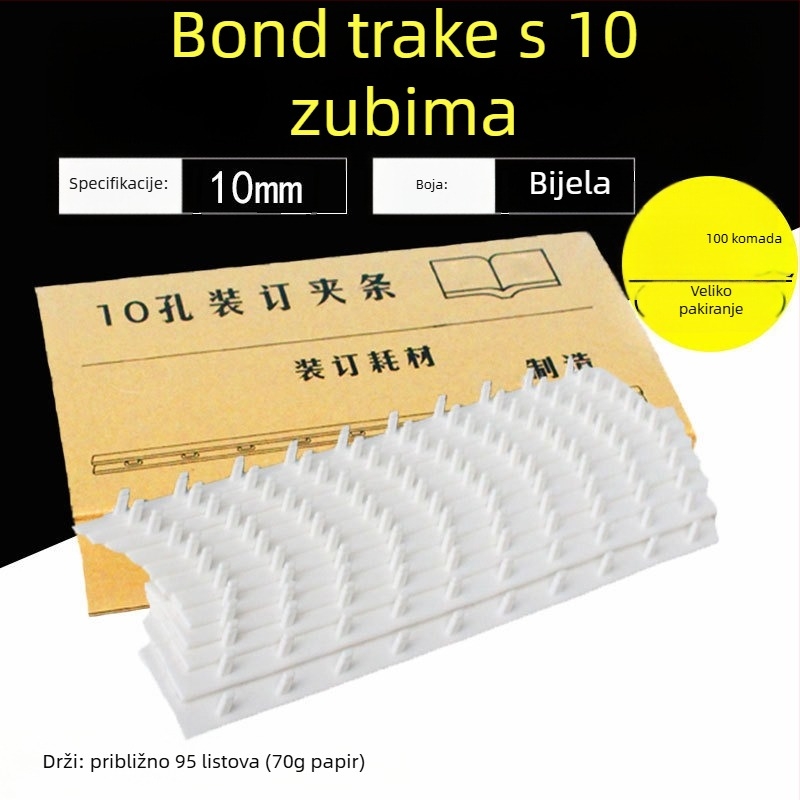 Plastični bočni kutni klip jt-w, pakiranje u kutiji, Clever accounting