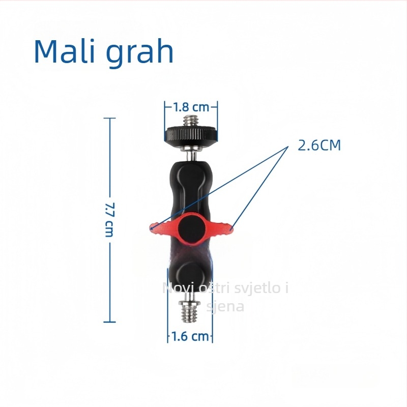 Stolni nosač – model Pea pods + crab claws, aluminijska legura, maksimalni teret 2 kg, težina 128 g