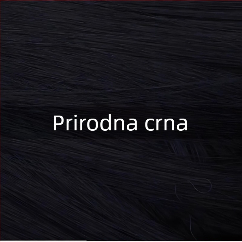 Perika: duga kosa s kovrčama i qi bangs, vlakno otporno na toplinu, mehanička izrada, potpuno prekrivanje glave, model 131